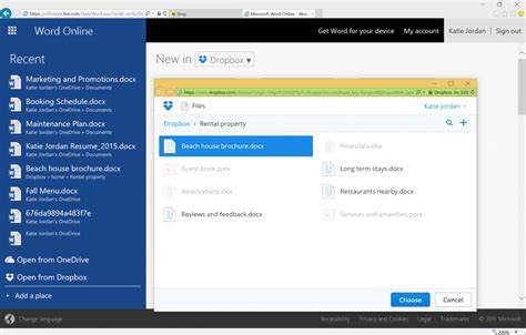 add dropbox to office 365 online|Edit Office files right from your browser with our new  .